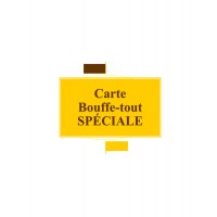 Carte Bouffe-tout SPÉCIALE